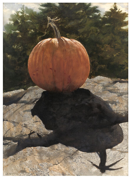Jamie Wyeth, ‘Pumpkin Shadow’, 1977