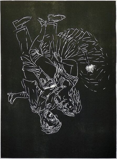 Georg Baselitz, ‘La Nuit mit Marie (The Night with Marie)’, 2002