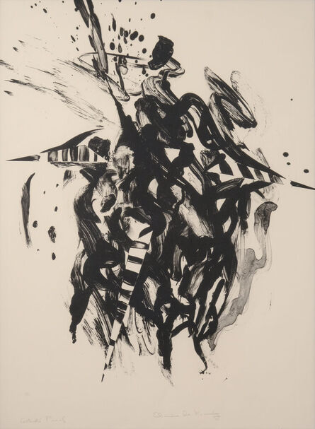 Elaine de Kooning, ‘Picador I: ed 20’, 1973