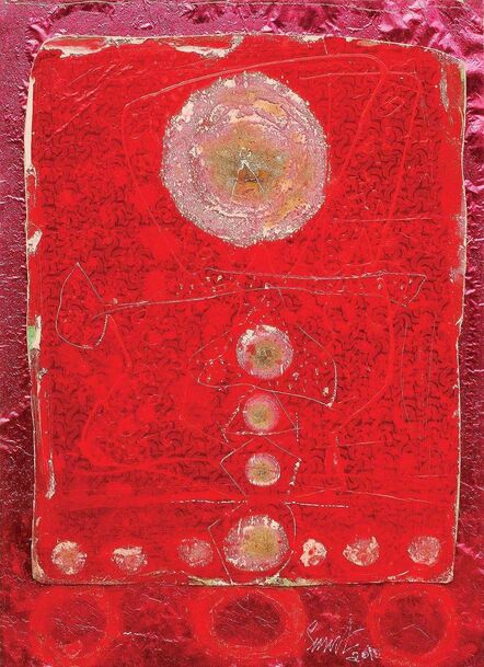 Sunil Das, ‘Collage Series VI, Foil by Artist Sunil Das "In Stock"’, 2010