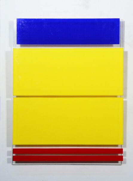 Waldo Balart, ‘2 rectángulos amarillos’, 1982