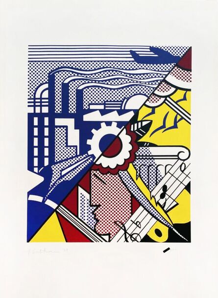 Roy Lichtenstein, ‘Industry and the Art (II)’, 1969
