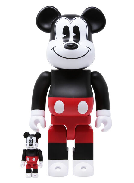 BE@RBRICK X Disney, ‘'Mickey Mouse' (red/white)’, 2020