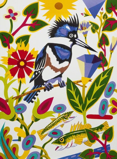 Billy Hassell, ‘Kingfisher (Into White)’, 2015