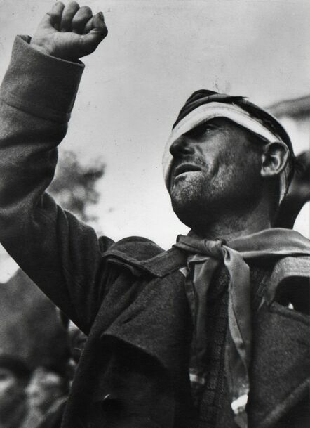 Robert Capa, ‘Member Of The International Brigade, Montblanch’, 1938