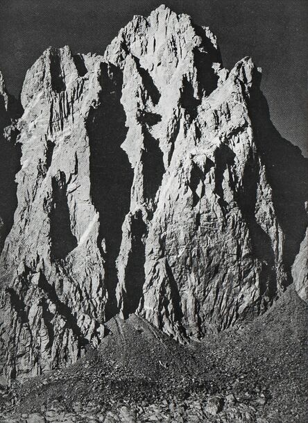 Ansel Adams, ‘Mount Winchell in Kings River Sierra’, 1939