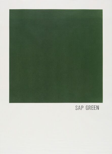 Todd Norsten, ‘Sap Green’, 2016