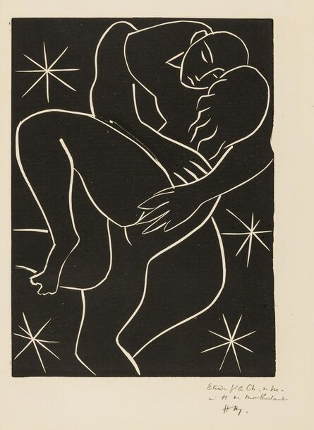 Henri Matisse, ‘Etreinte (Pasiphaé) (see. Duthuit Books 10)’, 1944