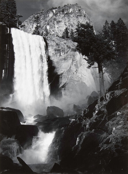 Ansel Adams, ‘Vernal Fall, Yosemite National Park, CA’, ca. 1948