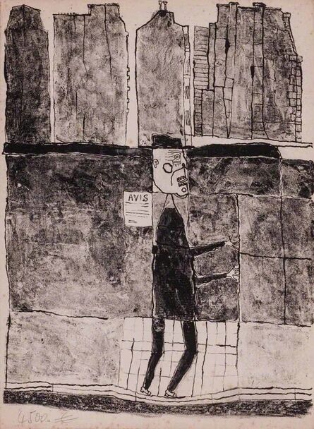 Jean Dubuffet, ‘Les Murs’, 1945