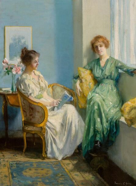 Francis Coates Jones, ‘An Afternoon Reading’