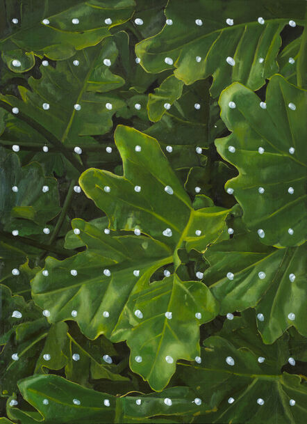 Martin La Rosa, ‘"Plantas (agua) II", Óleo sobre papel, 45,7 x 33,5 cm, 2020.jpg’, 2020