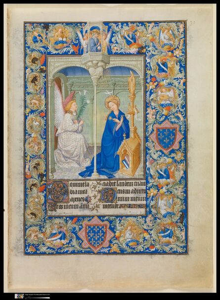 Limbourg Brothers, ‘The Belles Heures of Jean de France, duc de Berry’, ca. 1405–1409