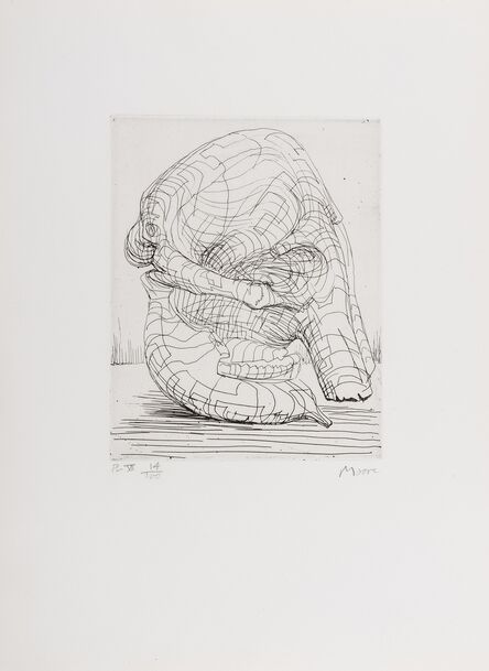 Henry Moore, ‘Elephant Skull Plate VII (Cramer 120)’, 1969