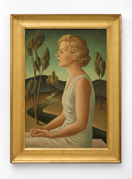Helen Lundeberg, ‘Portrait of Inez’, 1933