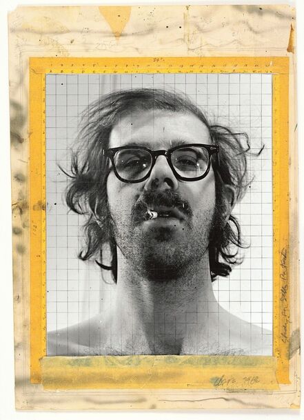 Chuck Close, ‘Study for Self-Portrait’, 1968