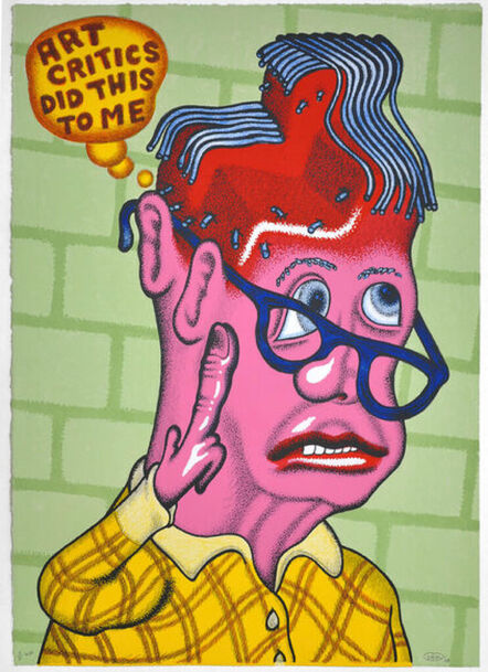Peter Saul, ‘Self Portrait With a Haircut’, 2003