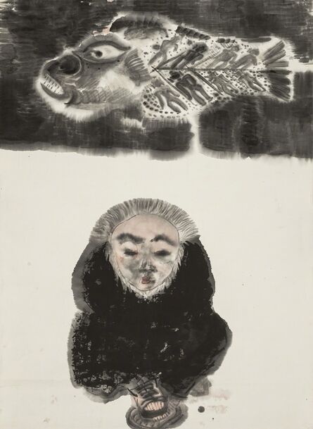 Li Jin 李津, ‘Fish and Man 鱼与人’, 1993