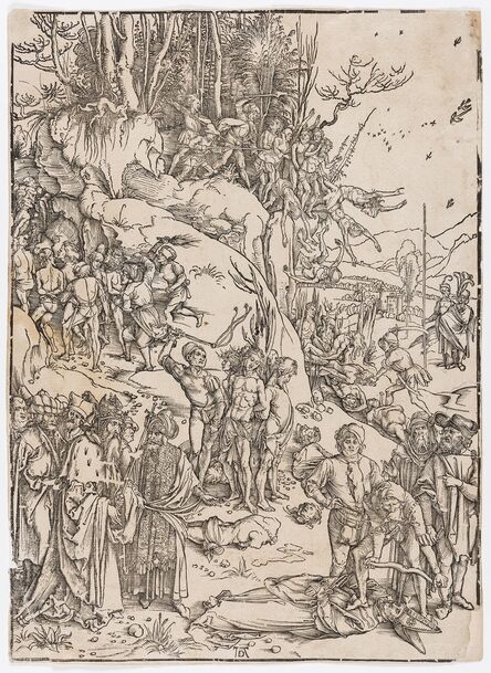Albrecht Dürer, ‘The Martyrdom of the Ten Thousand’
