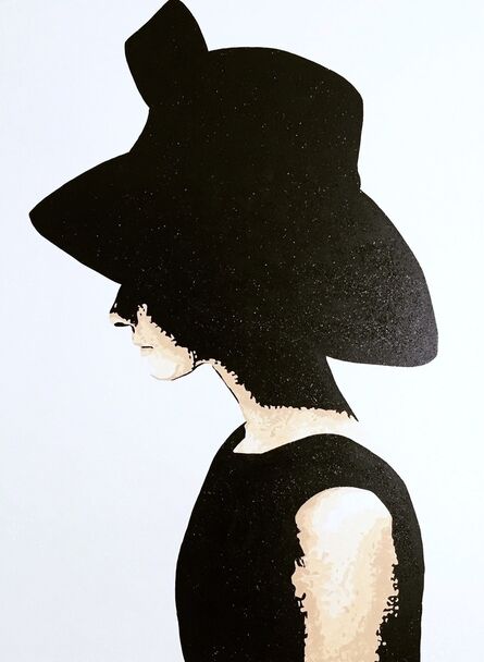 María Laura, ‘Black Hat (Audrey Hepburn)’, 2019
