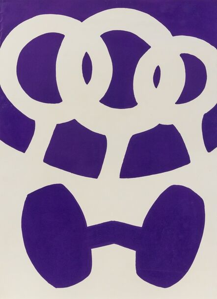 George Sugarman, ‘Purple and White’, 1965