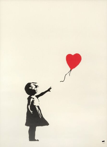 Banksy, ‘Girl With Balloon (Unsigned)’, 2004