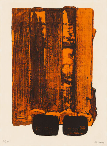 Pierre Soulages, ‘"Lithographie No. 34"’, 1974