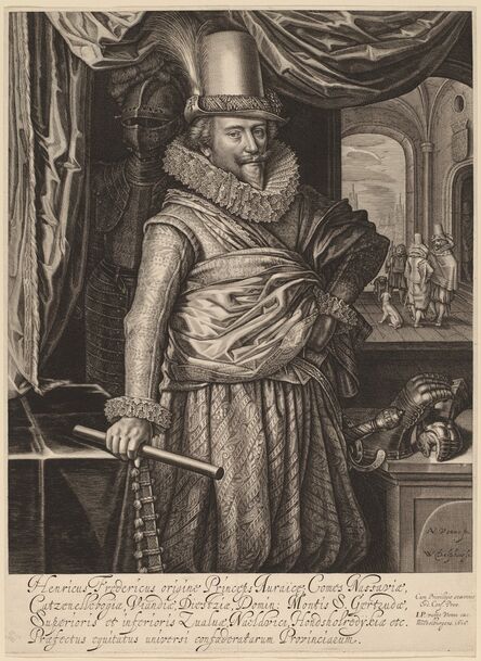 Willem Jacobsz Delff, ‘Frederik Hendrik, Prince of Nassau-Orange’, 1618