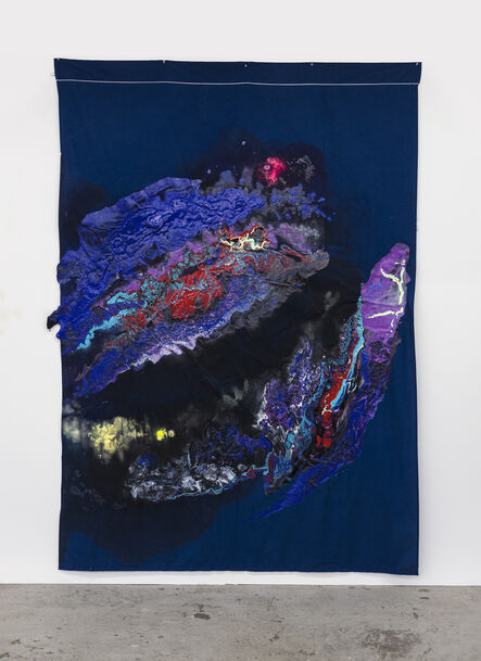 Rodney McMillian, ‘Blue (galaxy within) ’, 2020