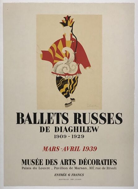 Pablo Picasso, ‘Ballets Russes’, 1939