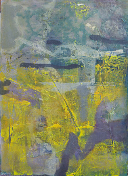 Roni Sherman Ramos, ‘purple and yellow’, 2017