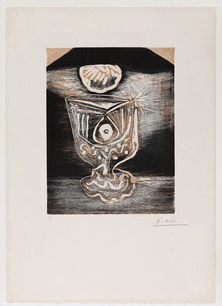 Pablo Picasso, ‘Le Verre sous la Lampe’, 1962