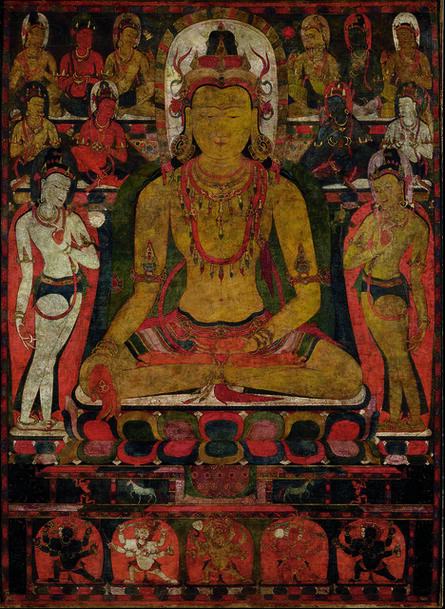 ‘Ratnasambhava, the Buddha of the Southern Pure Land. Tibet’, late 11th century