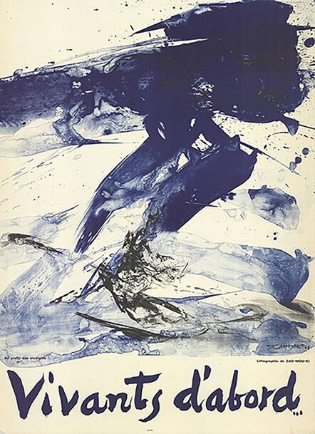 Zao Wou-Ki 趙無極, ‘Vivants D’Abord’, 1968
