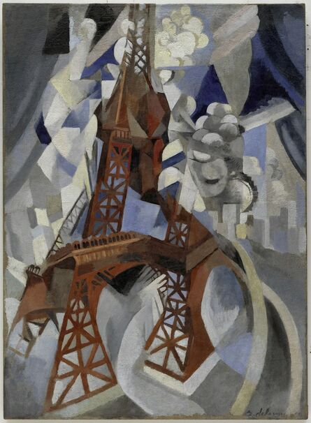 Robert Delaunay, ‘La tour rouge’, 1911-1912