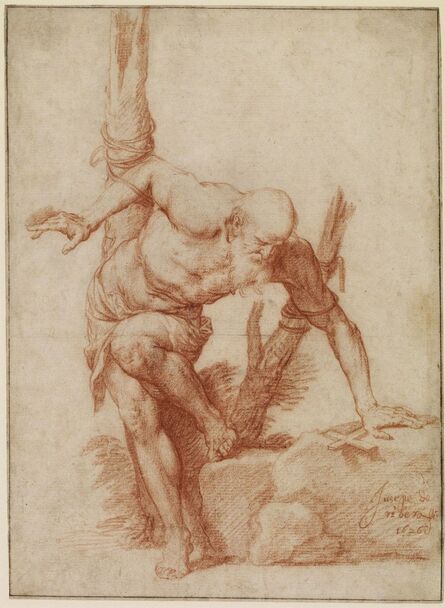 Jusepe de Ribera, ‘St. Albert tied to a tree’, 1626