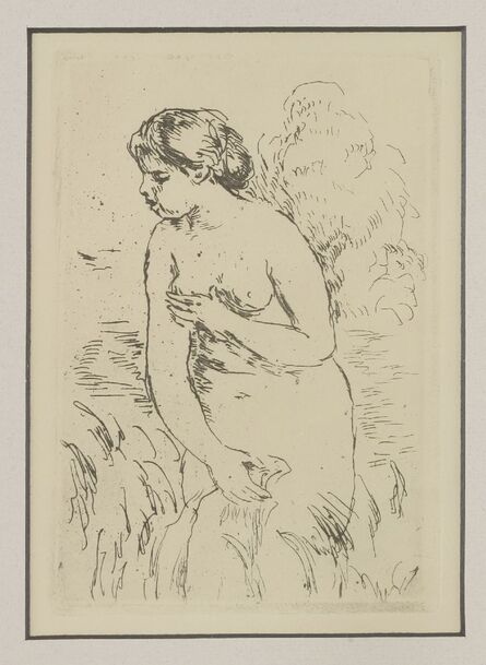 Pierre-Auguste Renoir, ‘Baigneuse Debout (Delteil 23)’, 1910