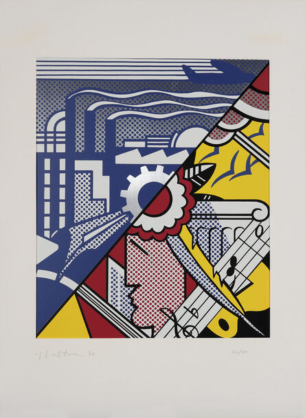 Roy Lichtenstein, ‘Industry and the arts (I)’, 1969