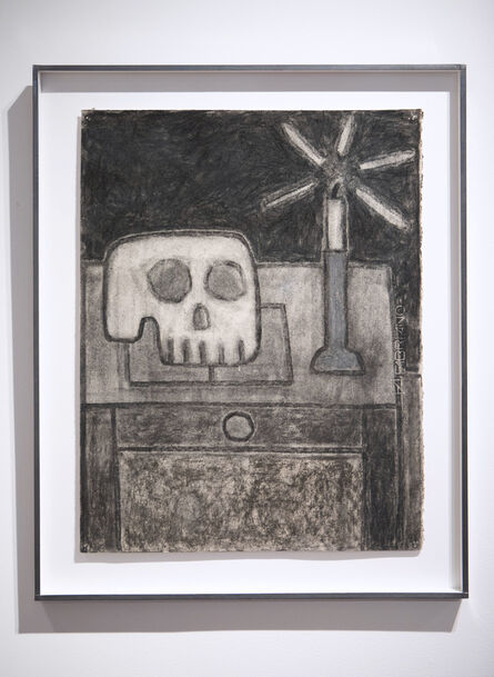 William Wright, ‘Still Life with Candle, Skull and Book’, 2020