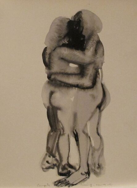 Marlene Dumas, ‘Couple Kissing’, 2014