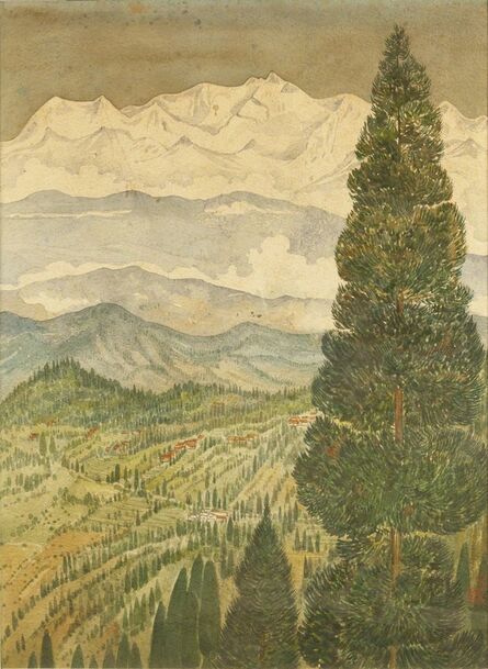 Indra Dugar, ‘Landscape’, 1950