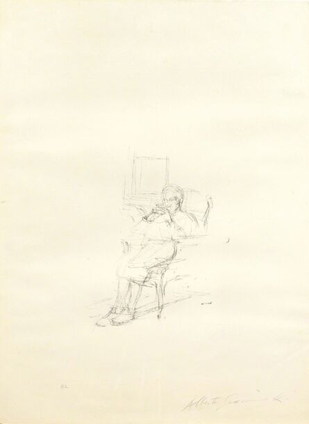 Alberto Giacometti, ‘Mère de l'artiste assise II’, 1965