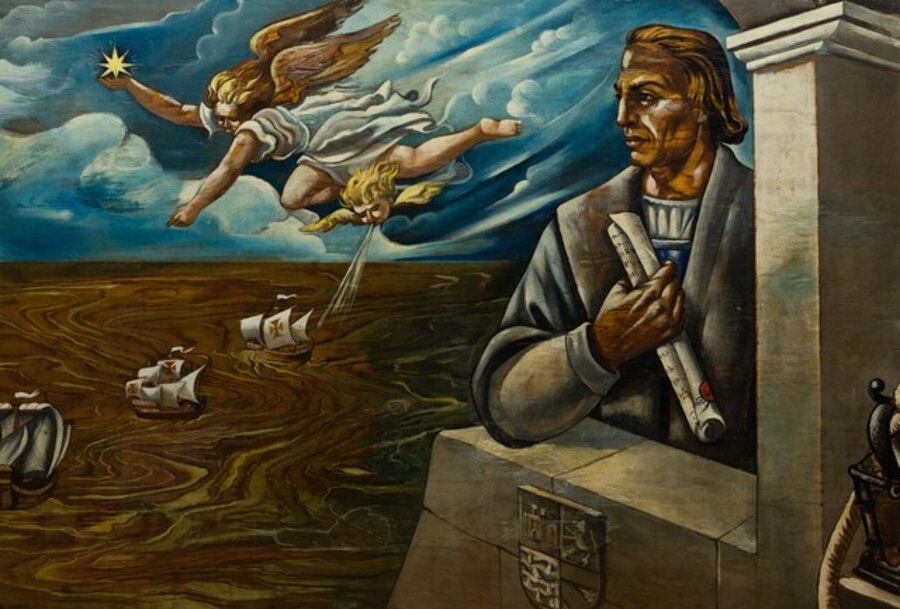 El Descubrimiento de America (Triptych)