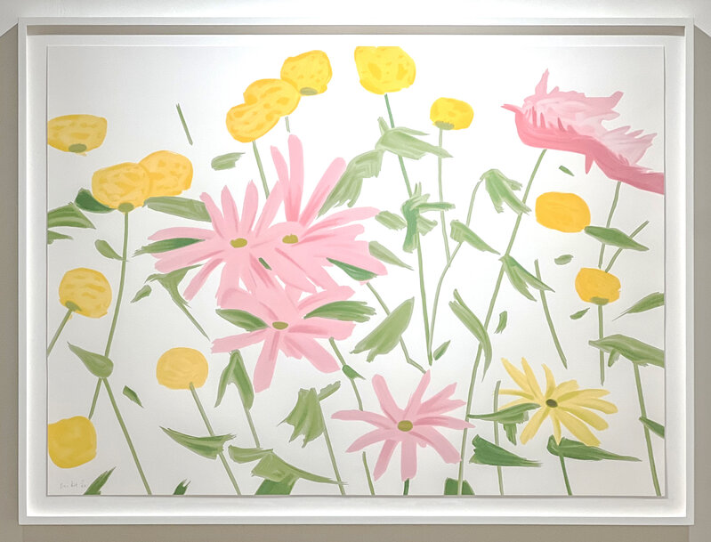 Alex Katz, ‘Spring Flowers’, 2017, Print, 24 color silkscreen on Saunders Waterford 425 gsm paper, Richard Levy Gallery