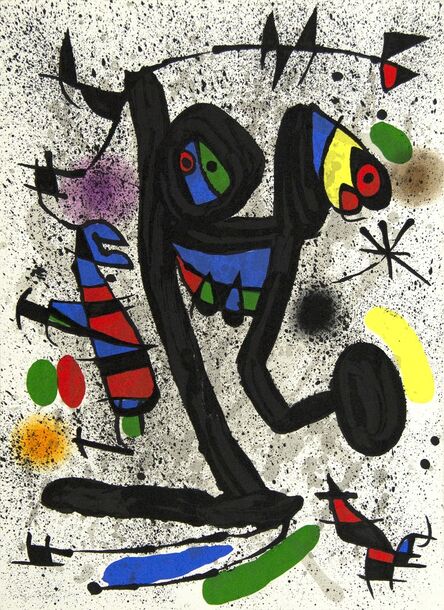 Joan Miró, ‘Butterfly Girl’, 1971