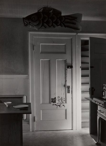 Minor White, ‘Attic Door, 72 N. Union Street, Rochester, New York’, 1956