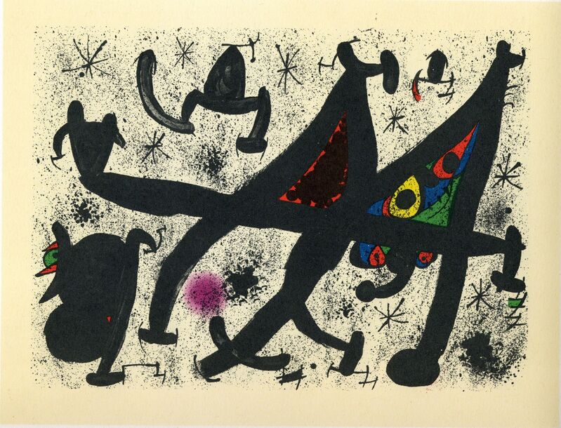 Joan Miró, ‘Homenatge a Joan Prats 11’, 1971, Print, Lithograph, Galeria Joan Gaspar