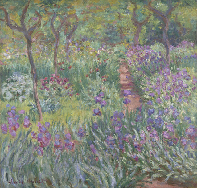 Claude Monet | The Artist's Garden in Giverny (1900) | Artsy