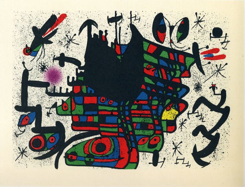 Joan Miró, ‘Homenatge a Joan Prats#13’, 1971, Print, Lithograph, Galeria Joan Gaspar