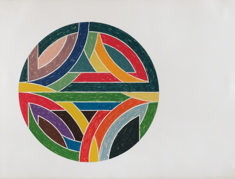 Frank Stella, ‘Sinjerli Variation IV, from Sinjerli Variations’, 1977, Print, Offset lithograph and screenprint in colors, on Arches Cover paper, with full margins., Phillips
